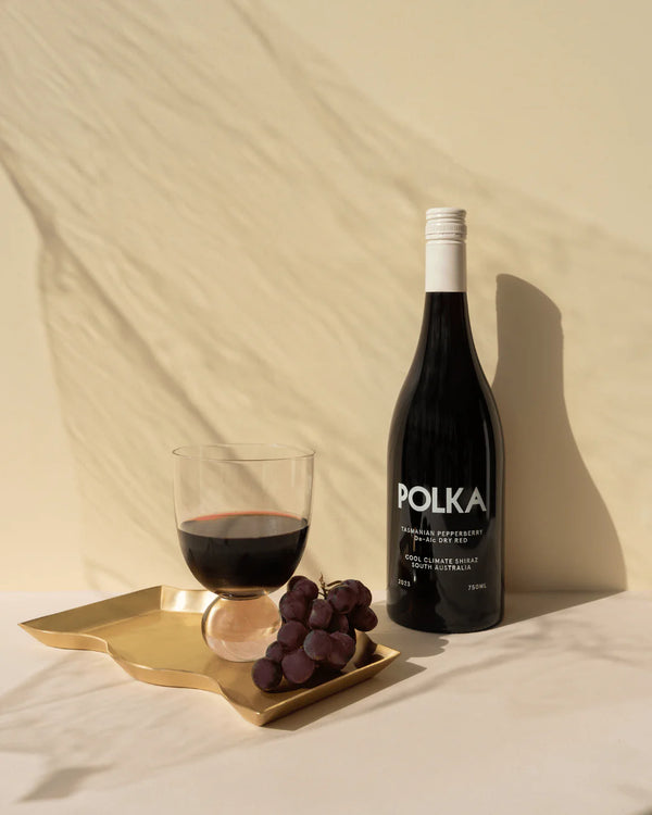 Polka Non Alcoholic De-Alc Dry Red Wine -  750mL