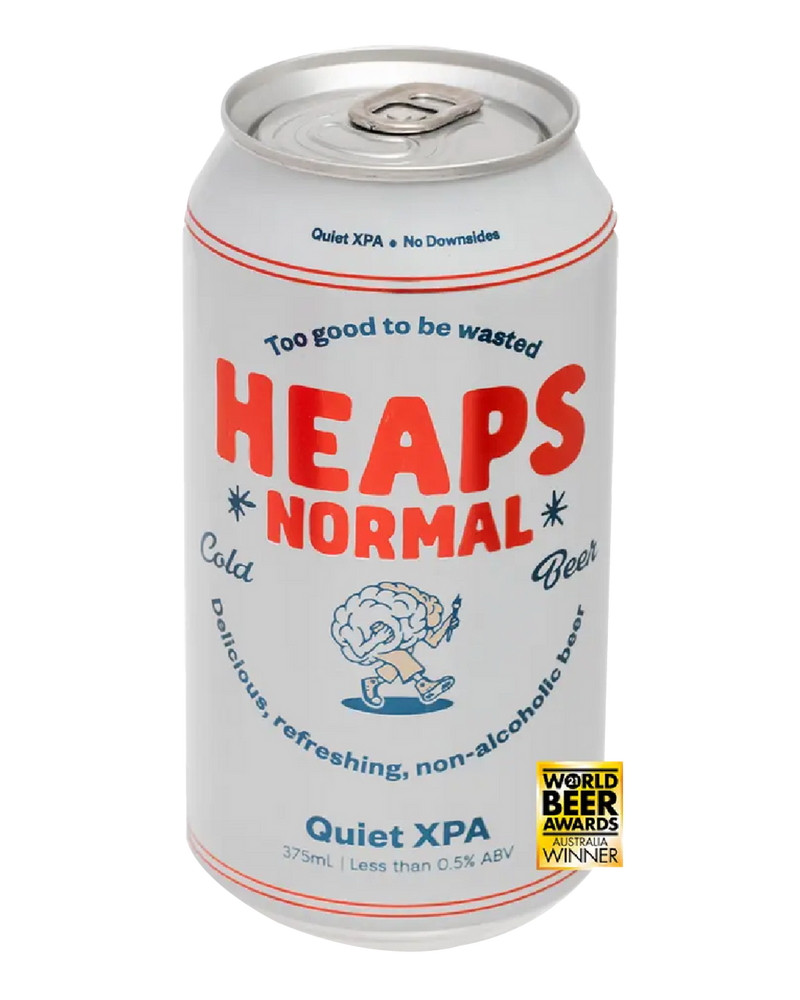 Heaps Normal Non Alcoholic Quiet XPA Beer - 375mL