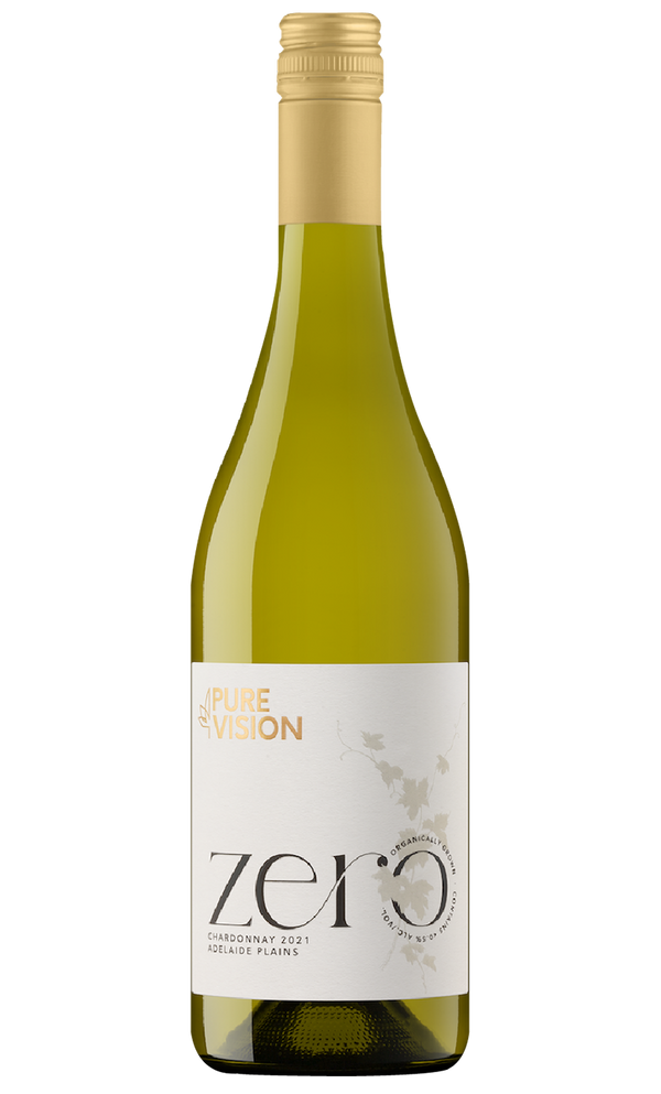 Pure Vision Zero Chardonnay Wine - Non Alcoholic 750mL
