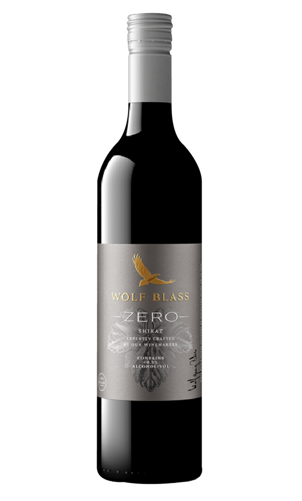 Wolf Blass Non Alcoholic Zero Shiraz Wine - 750mL LP