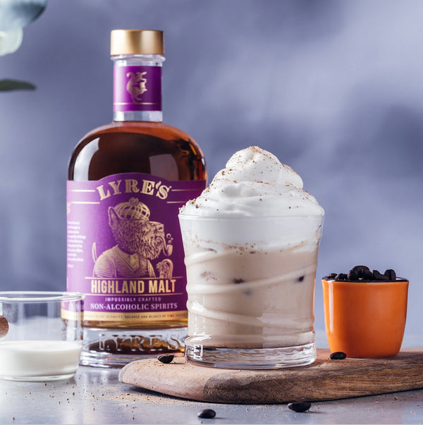 You can now make a non alcoholic Irish cream with Lyre’s Highland Sprits