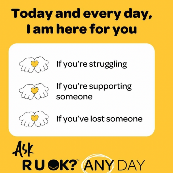 R U OK? Day: Starting Conversations That Save Lives