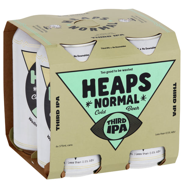 Heaps Normal Non Alcoholic Third IPA - Non Alcoholic 375mL