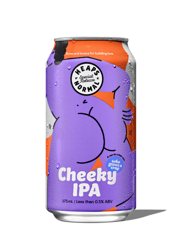 Heaps Normal Non Alcoholic Cheeky IPA Special Release - 375mL