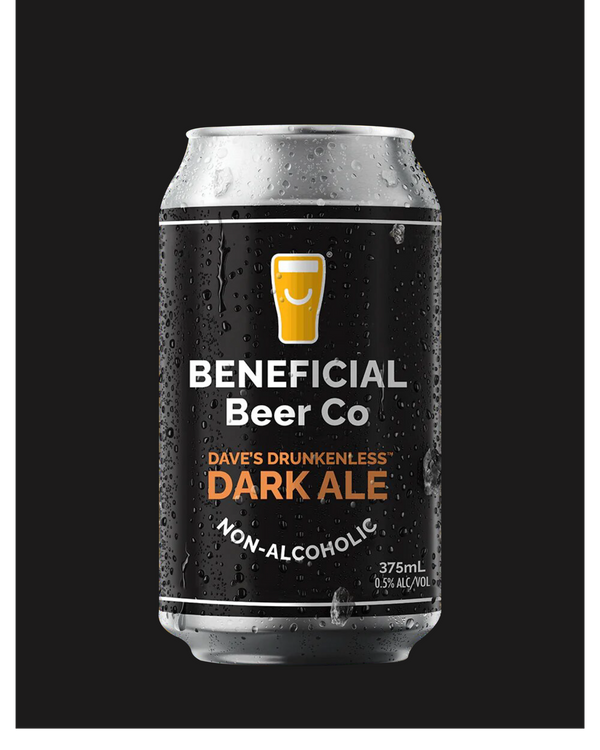 Beneficial Beer Co. Daves Drunkenless Dark Ale - Non Alcoholic 375mL