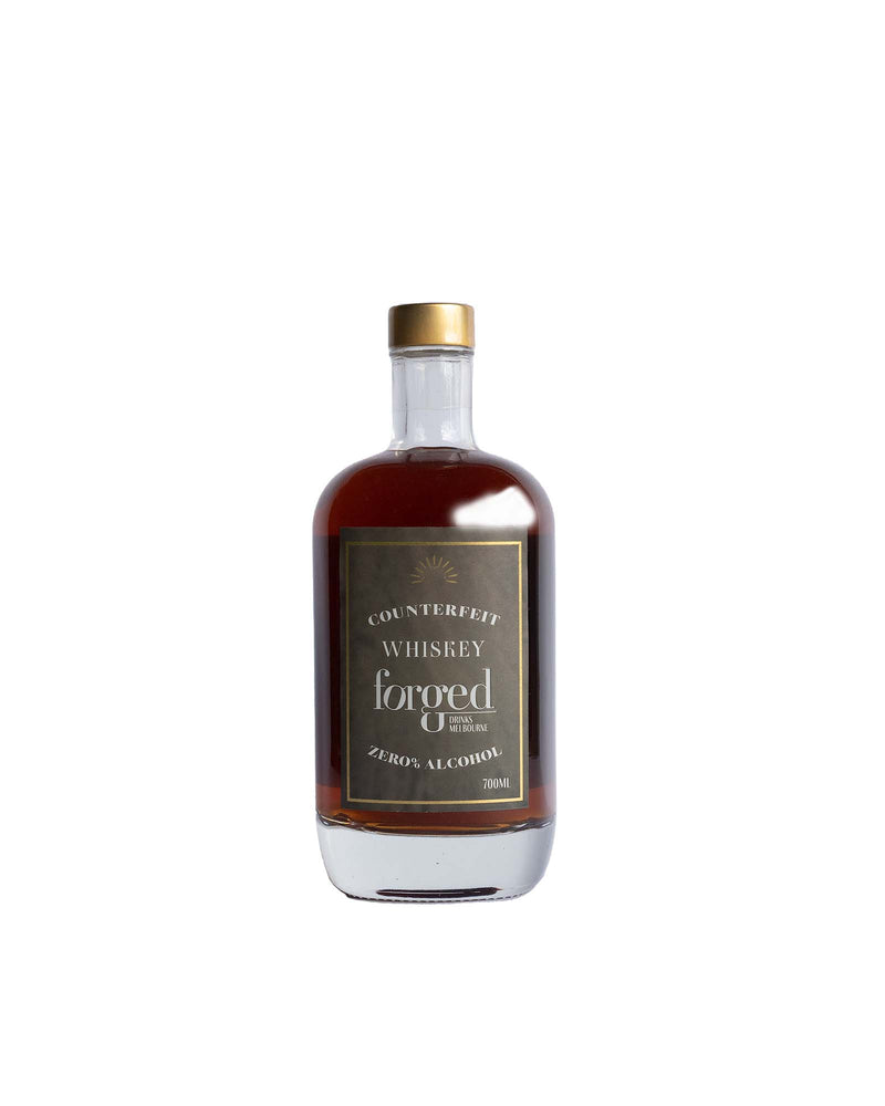Forged Drinks Melbourne Counterfeit Whiskey - Non Alcoholic 700mL