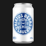 Hiatus Non Alcoholic Premium Lager  - Non Alcoholic 375mL