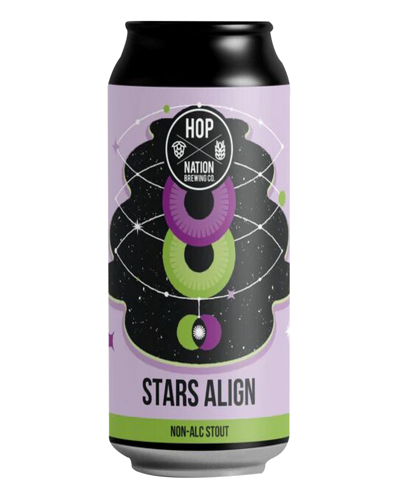 Hops Nation Stars Align Stout - Non Alcoholic 375mL