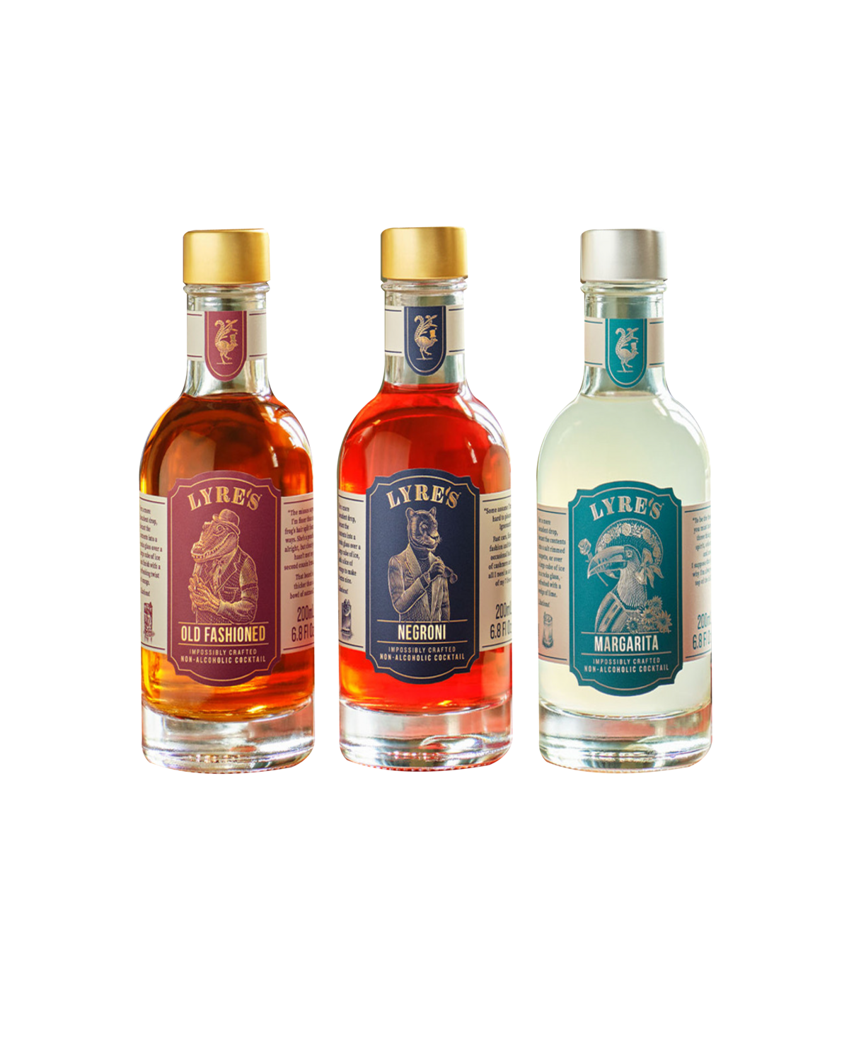 Lyre's Non Alcoholic Old Fashioned Premixed Drinks 200mL The Non