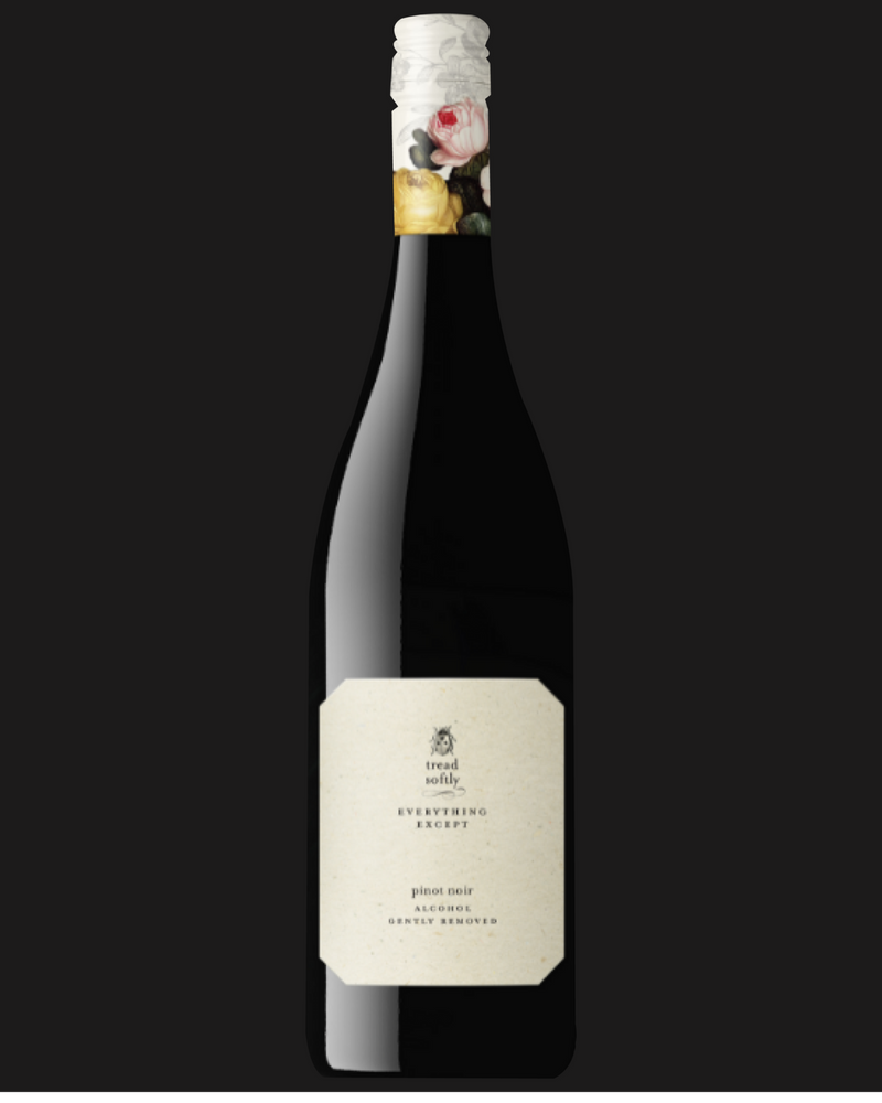 Tread Softly Non Alcoholic Everything Except Pinot Noir Wine - 750mL