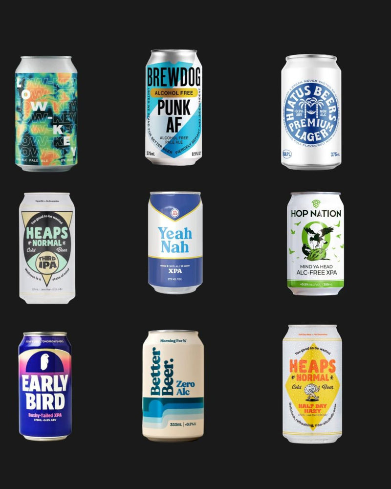 Non Alcoholic 9 Mixed Cans - Non Alcoholic 9x375mL