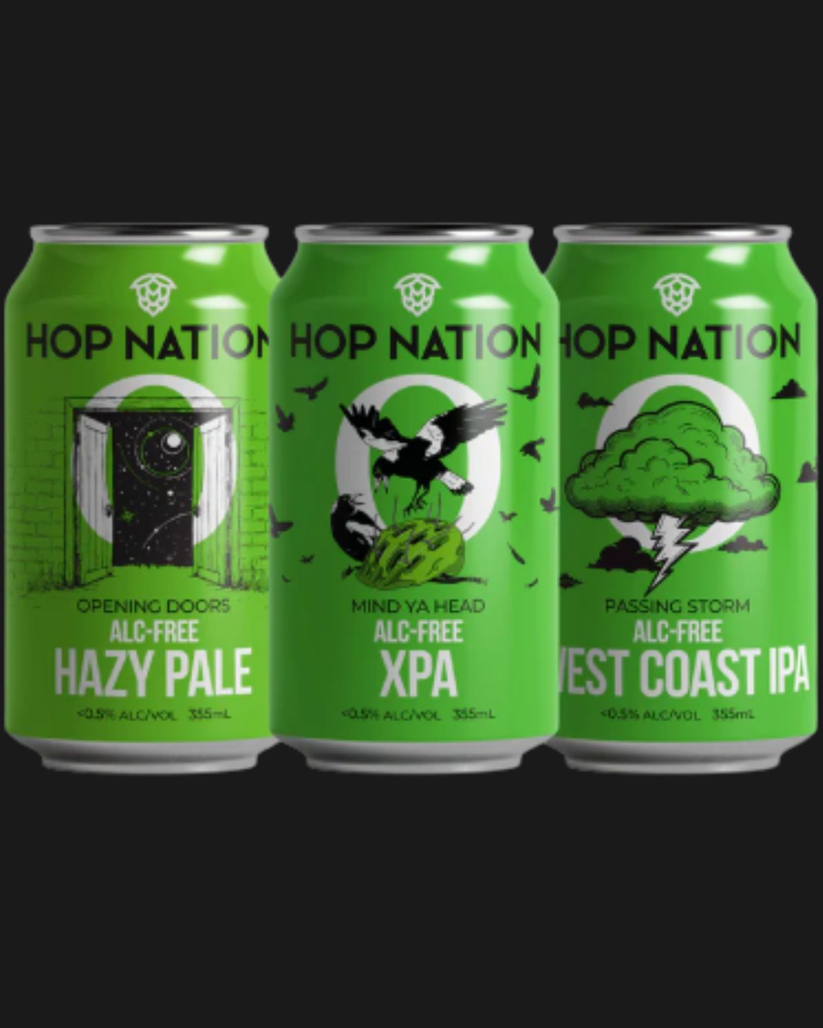 Hop Nation Mixed 6 Pack - 375mL