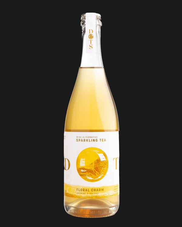 Dots Non Alcoholic Floral Charm Sparkling Tea - Non Alcoholic 750mL