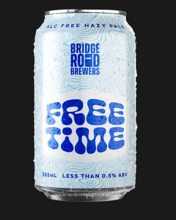 Bridge Road Brewers Non Alcoholic Free Time Alc-Free Hazy Pale - Non Alcoholic 355mL