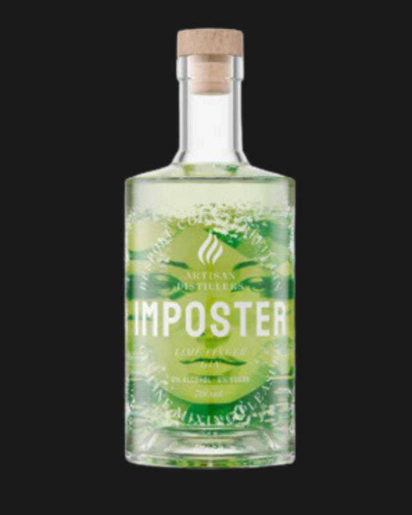 Artisan Distillers Non Alcoholic Imposter Finger Lime Gin - Non Alcoholic 700mL