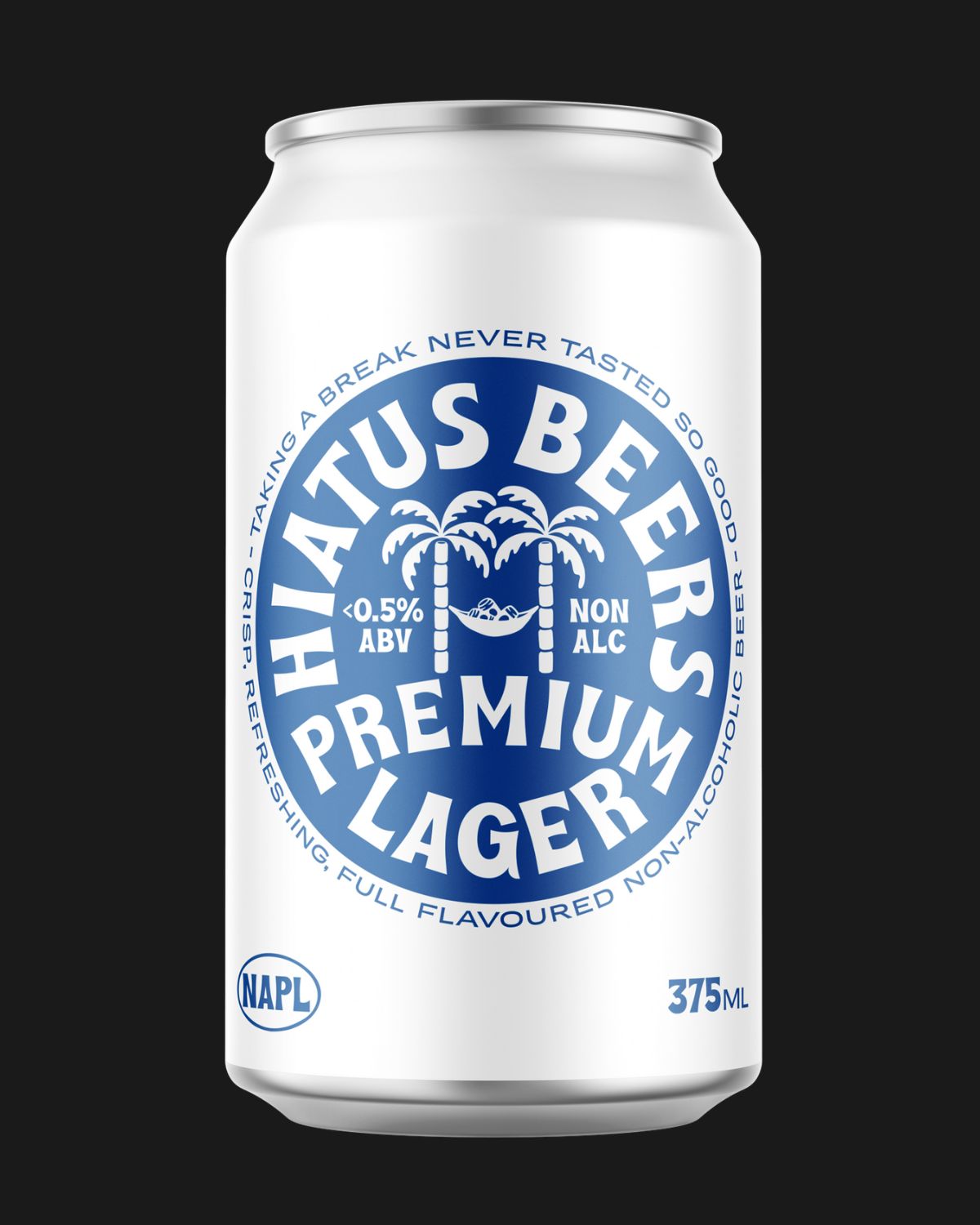 Hiatus Premium Lager - 375mL