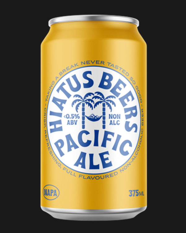 Hiatus Non Alcoholic Pacific Ale Beer - Non Alcoholic 375mL