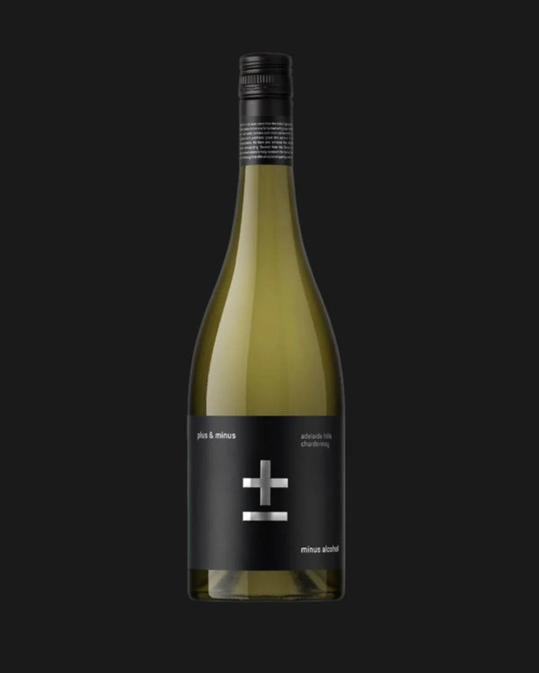 Plus & Minus Non Alcoholic Premium Adelaide Hills Chardonnay - Non Alcoholic 750mL