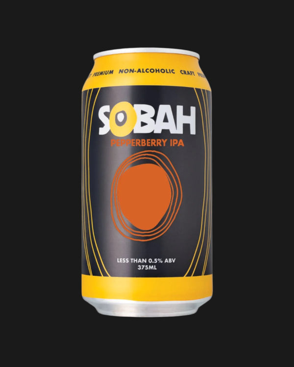 SOBAH #3 Non Alcoholic Pepperberry IPA Beer - Non Alcoholic 330mL