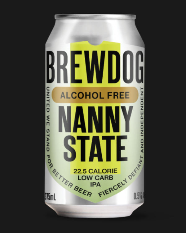 BrewDog Non Alcoholic Nanny State IPA Beer - Non Alcoholic 375mL