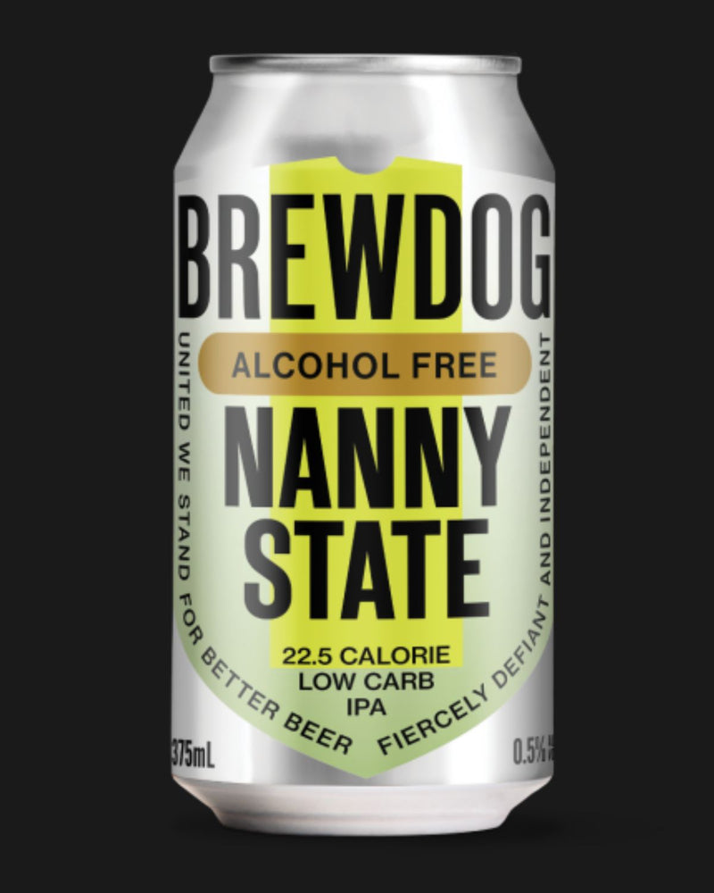 BrewDog Non Alcoholic Nanny State IPA Beer - Non Alcoholic 375mL