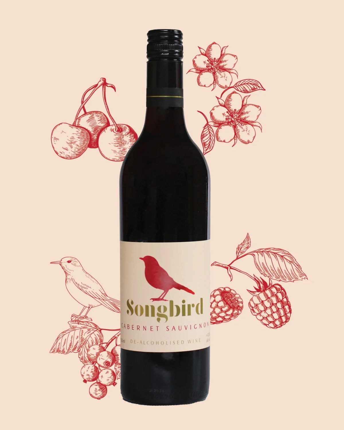 Songbird Cabernet Sauvignon 6 Pack - 750mL