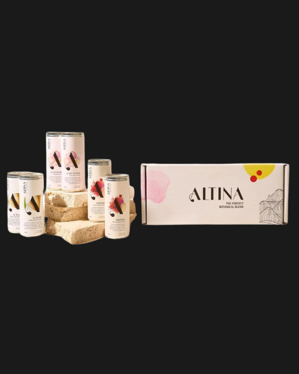 Altina Non Alcoholic Sparkling 6 Can Sample Pack - Non Alcoholic 6x250mL