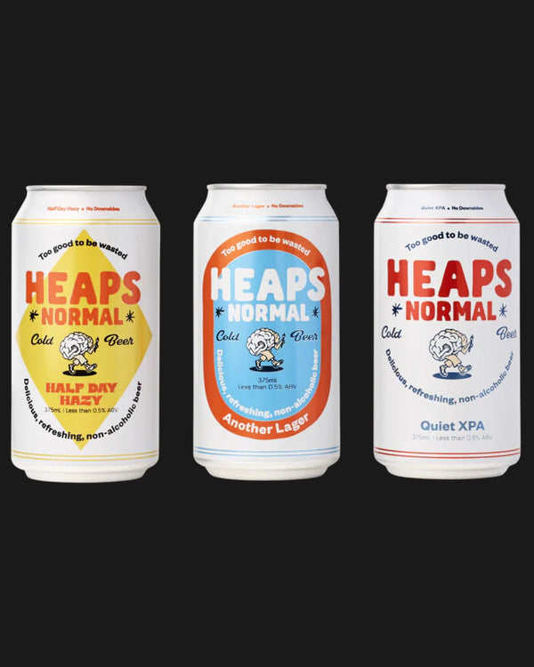 Heaps Normal Non Alcoholic Mixed 24 Cans - Non Alcoholic 375mL