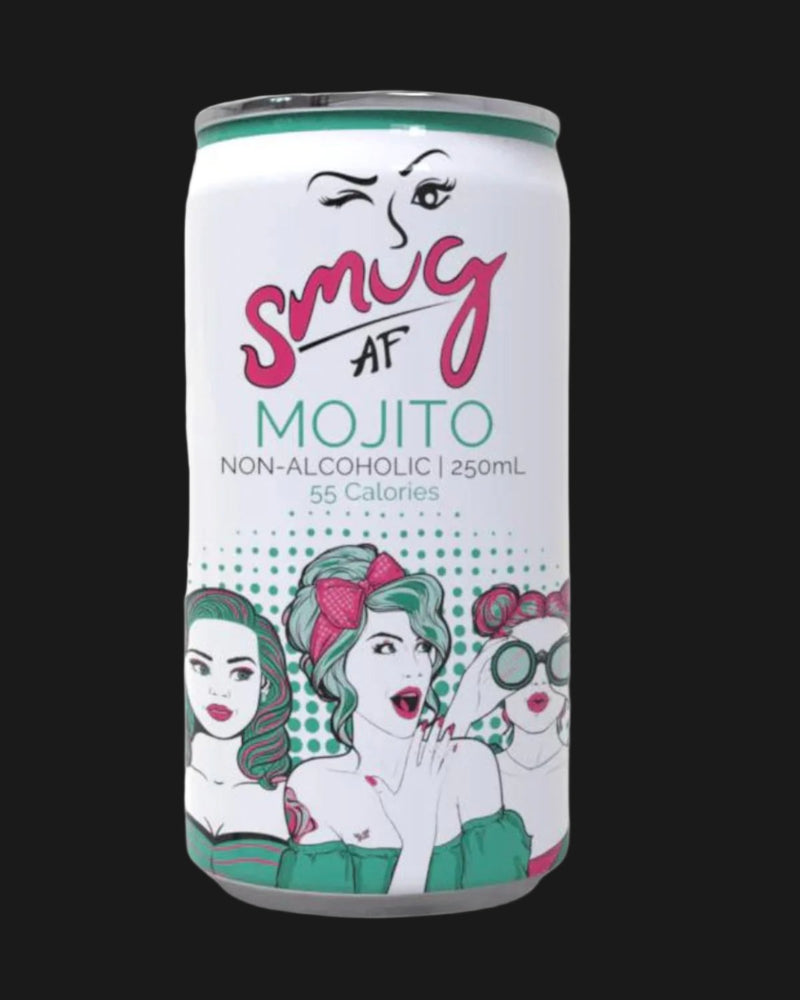 Smug AF Non Alcoholic Mojito - Non Alcoholic 250mL