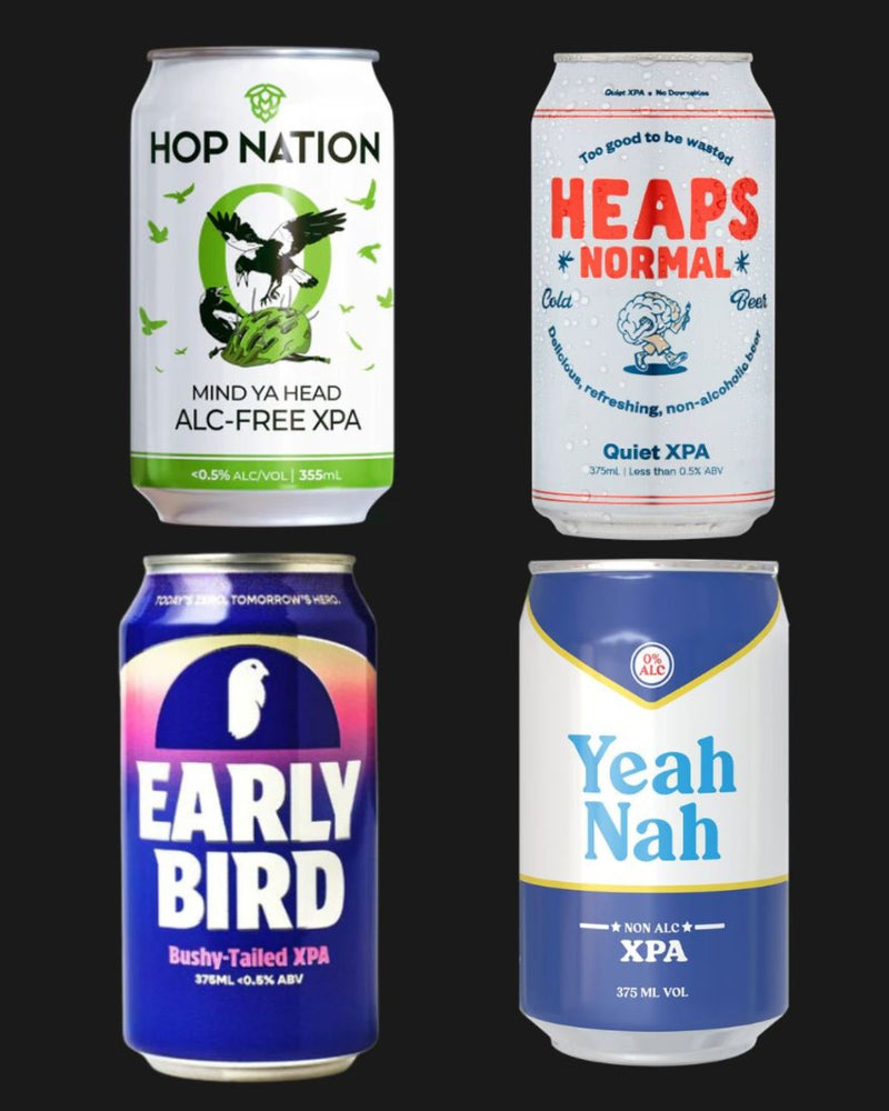 Non Alcoholic XPA Beer Sample Pack - Non Alcoholic 4, 8, 16, 24x375mL