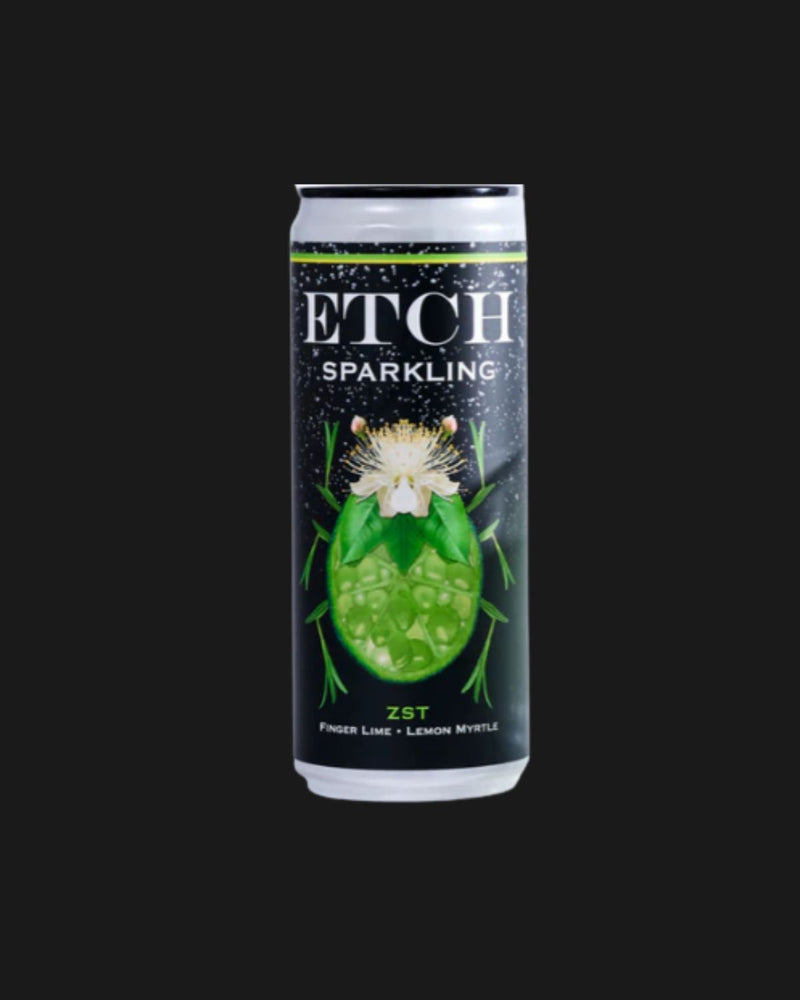 Etch Non Alcoholic Sparkling ZST Native Australian Fingerlime, Lemon Myrtle & Rosemary - Non Alcoholic 330mL