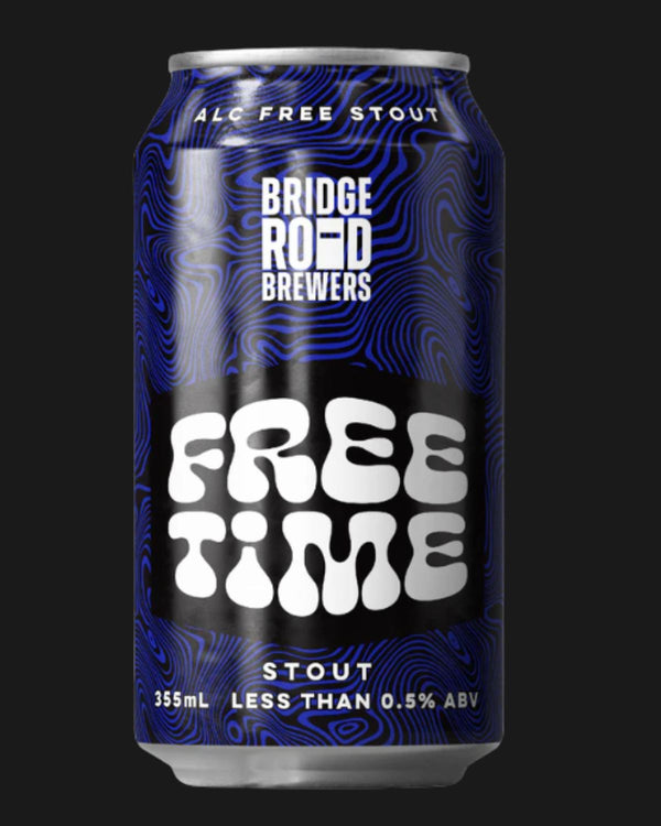 Bridge Road Brewers Non Alcoholic Free Time Alc-Free Stout - Non Alcoholic 355mL