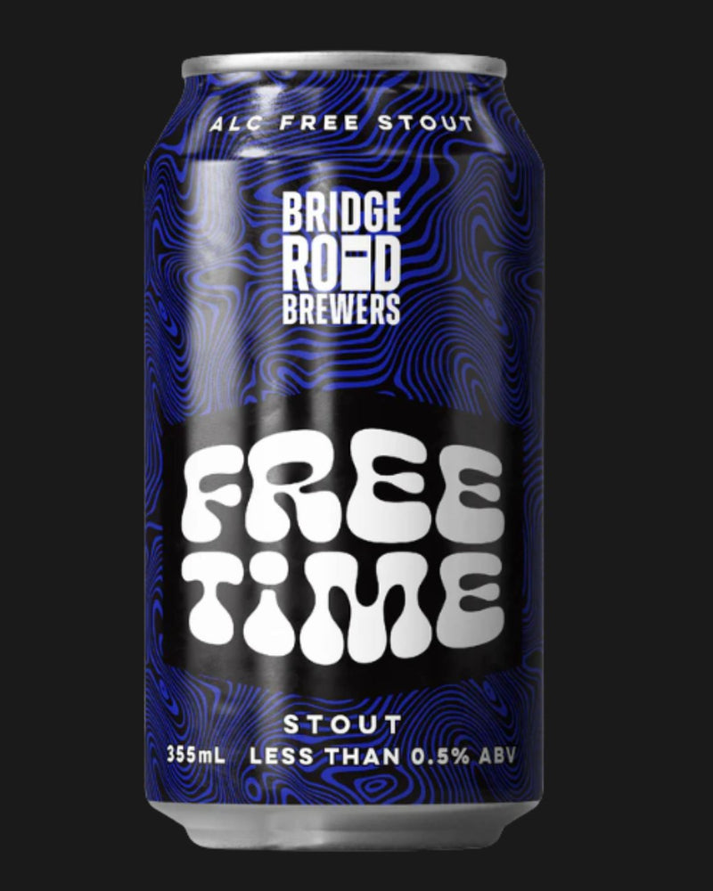 Bridge Road Brewers Non Alcoholic Free Time Alc-Free Stout - Non Alcoholic 355mL