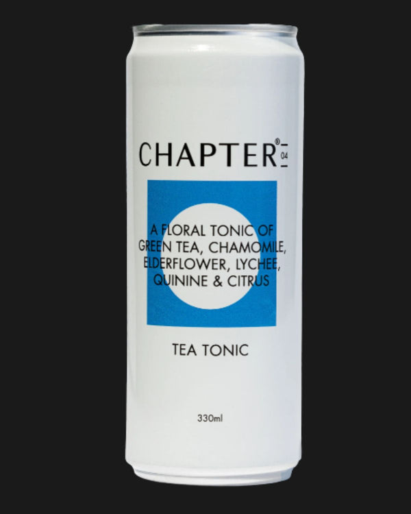 Chapter Tea Non Alcoholic Green Tea Tonic Iced Tea - Non Alcoholic 330mL