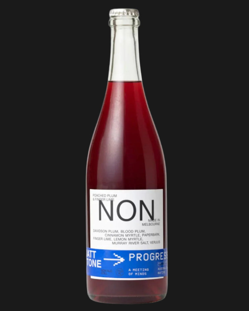 NON PROGRESS1 Non Alcoholic Poached Plum & Finger Lime  - Non Alcoholic 750mL