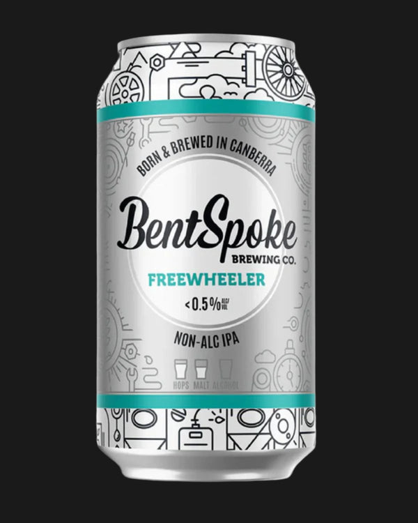 BentSpoke Brewing Co FreeWheeler Non-Alc IPA - Non Alcoholic 375mL