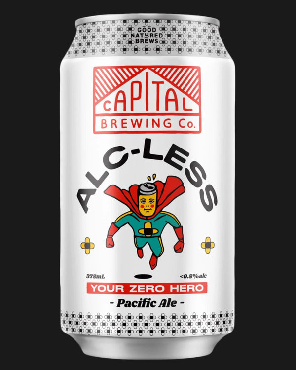 Capital Brewing Co Non Alcoholic Alc-Less Pacific Ale - Non Alcoholic 375mL