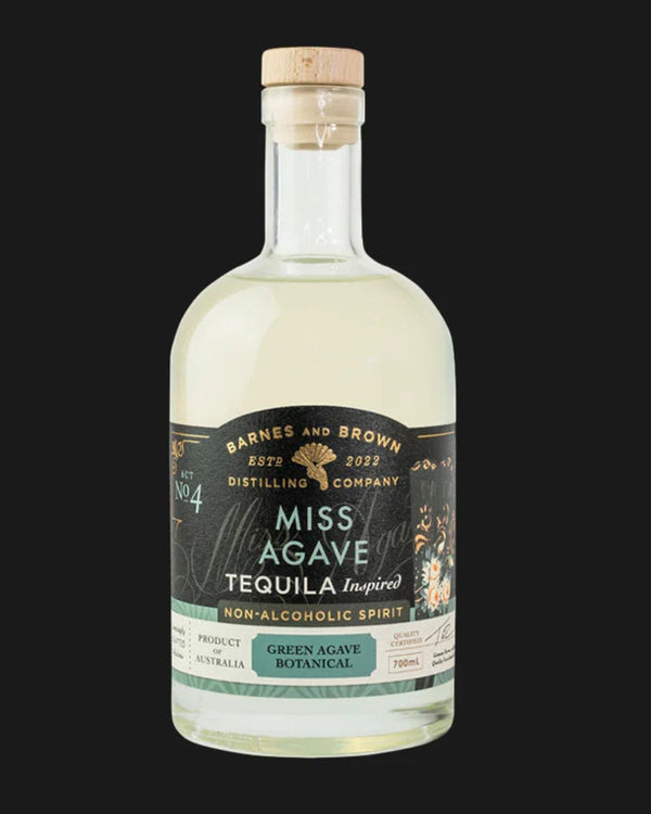 Barnes and Brown Non Alcoholic Miss Agave Tequila - Non Alcoholic 700mL