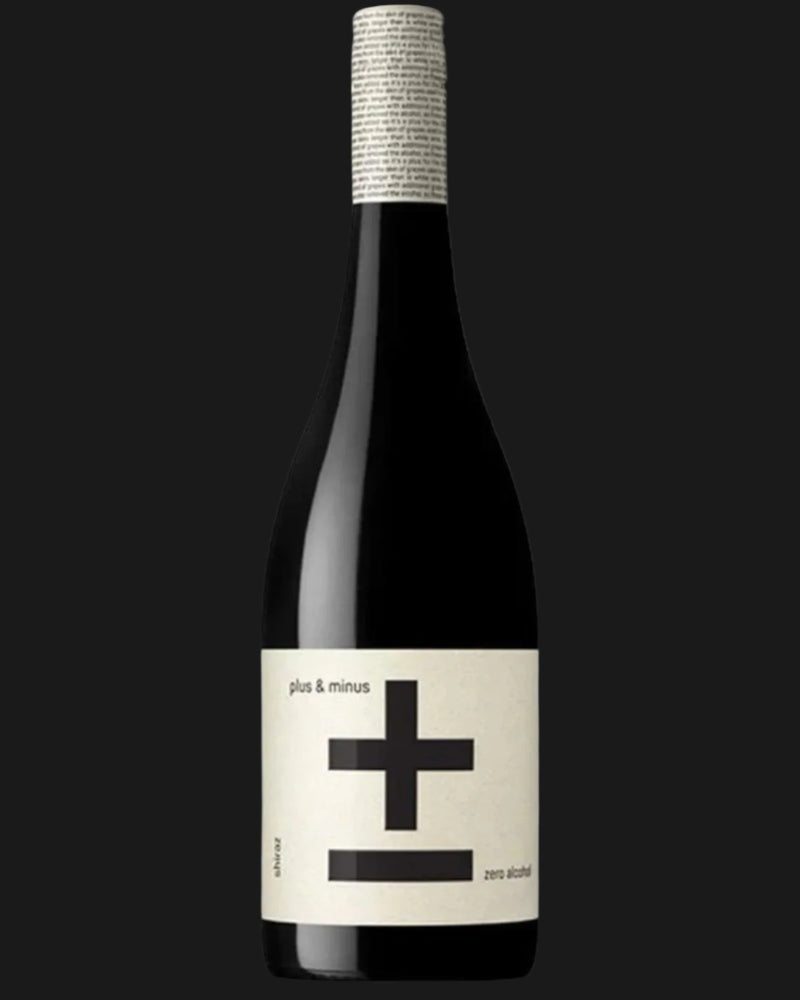 Plus & Minus Non Alcoholic Shiraz - Non Alcoholic 750mL