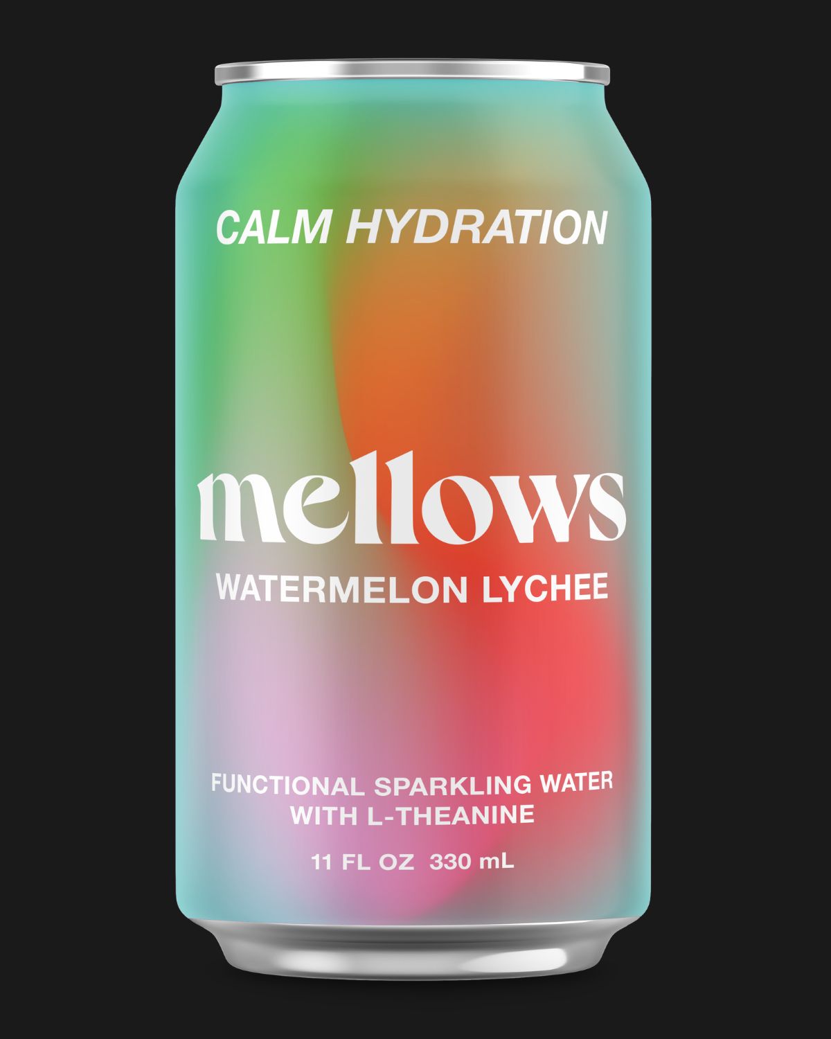 MELLOWS Calm Hydration, Watermelon & Lychee - 330mL