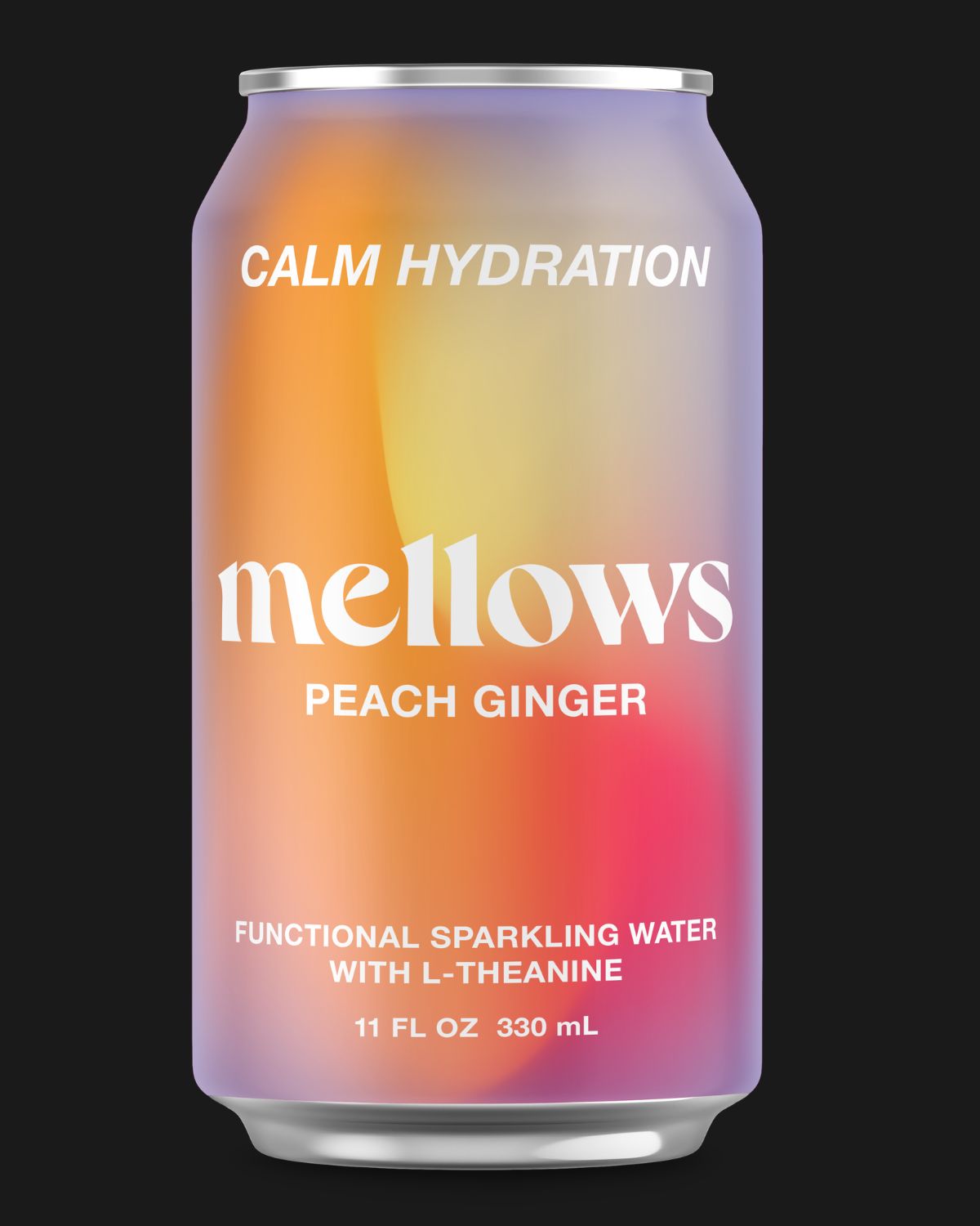 MELLOWS Calm Hydration, Peach & Ginger - 330mL