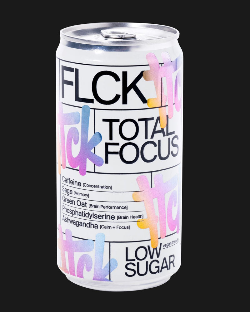 FLCK Non Alcoholic Total Focus Functional Drink -  Low Sugar Non Alcoholic 250mL