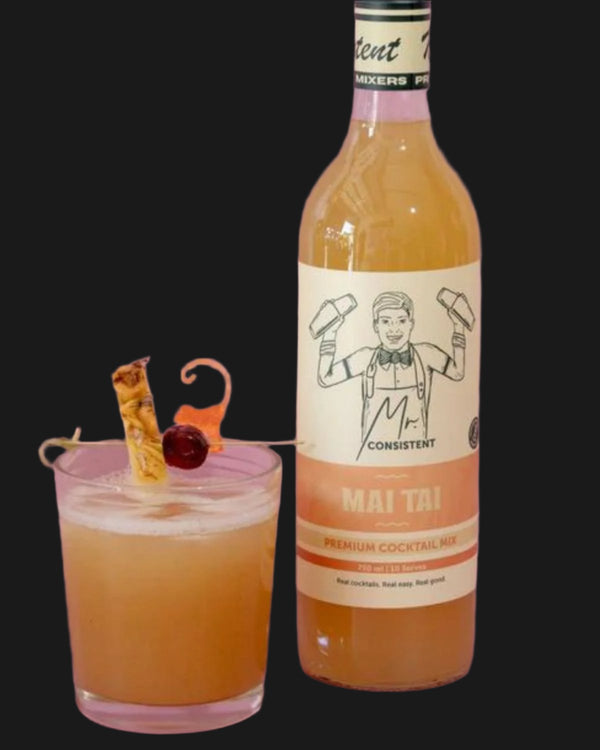 Mr Consistent Non Alcoholic Mai Tai Cocktail Mixer - Non Alcoholic 750mL