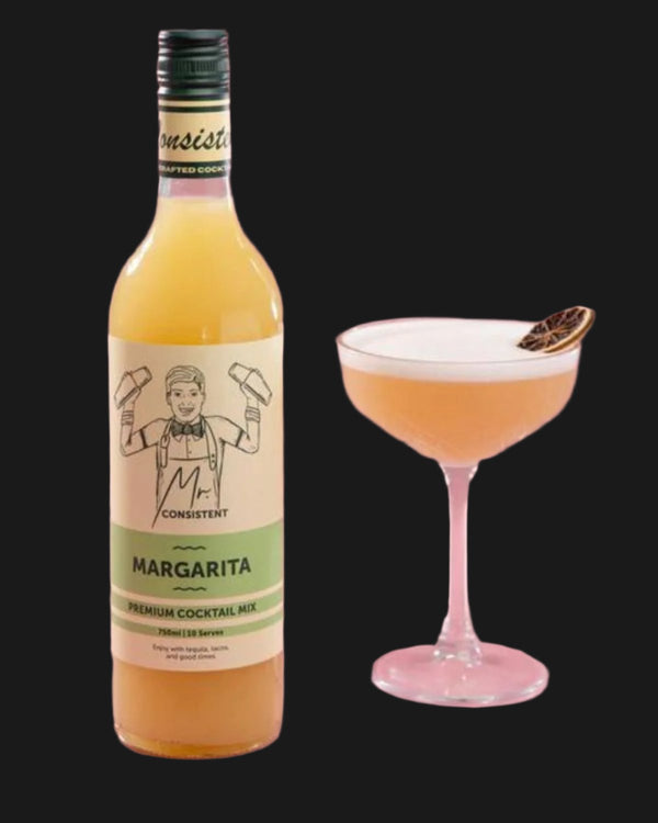 Mr Consistent Non Alcoholic Margarita Cocktail Mixer - Non Alcoholic 750mL