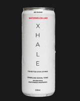XHALE Sparkling Social Tonic Watermelon Lime - 330mL