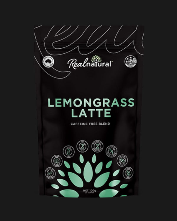 REAL NATURAL LEMONGRASS LATTE - NON ALCOHOLIC 100G