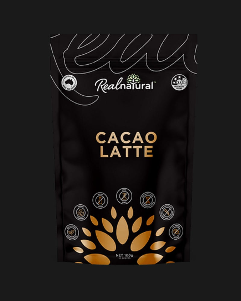 REAL NATURAL CACAO LATTE - NON ALCOHOLIC 100G