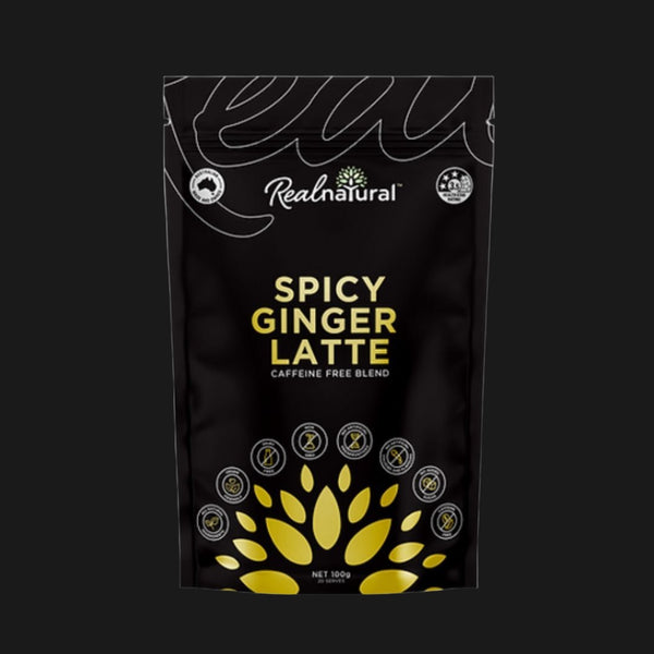 REAL NATURAL SPICY GINGER LATTE - NON ALCOHOLIC 100G