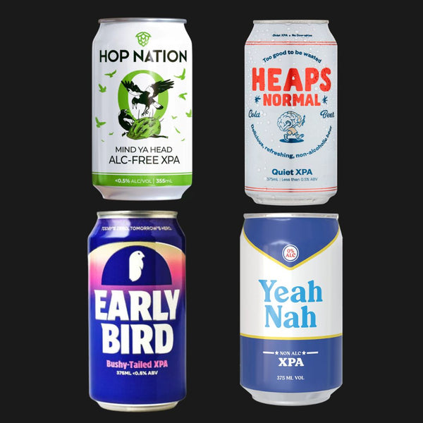 Non Alcoholic XPA Beer Sample Pack - Non Alcoholic 4, 8, 16, 24x375mL