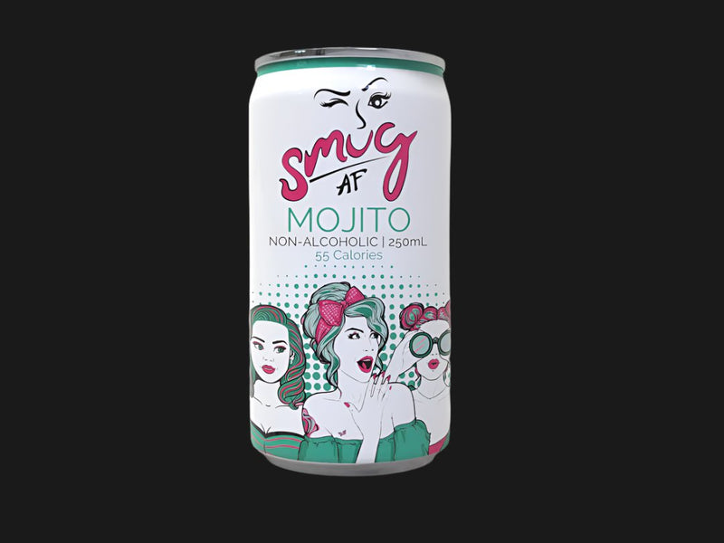 Smug AF Non Alcoholic Mojito - Non Alcoholic 250mL